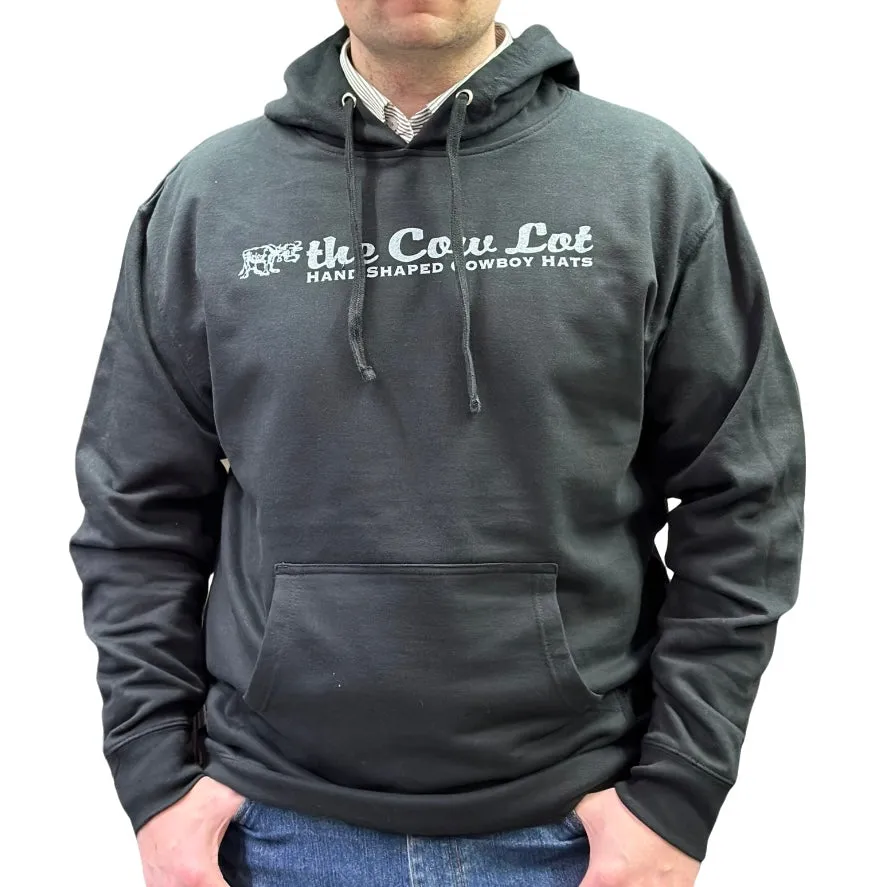 The Cow Lot Pullover Hoodie | Black