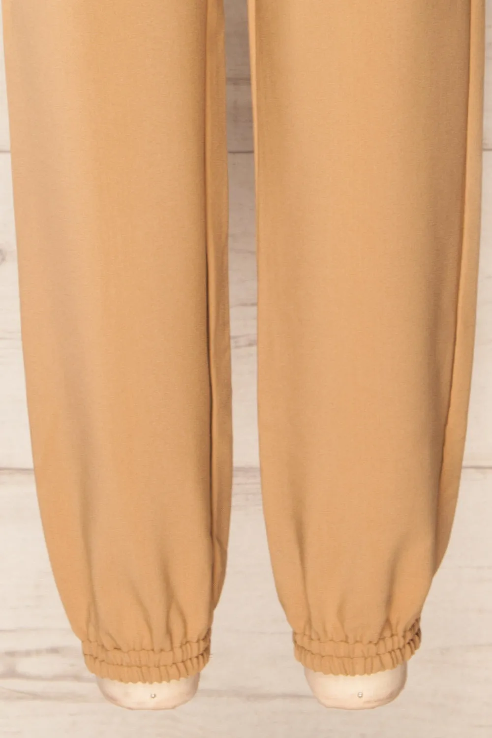 Tournemire | Beige Drawstring Jogger Pants