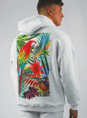 Tropical Hoody - White