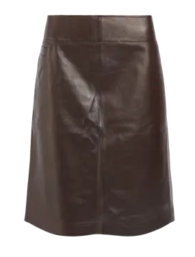 Tumba Leather Skirt