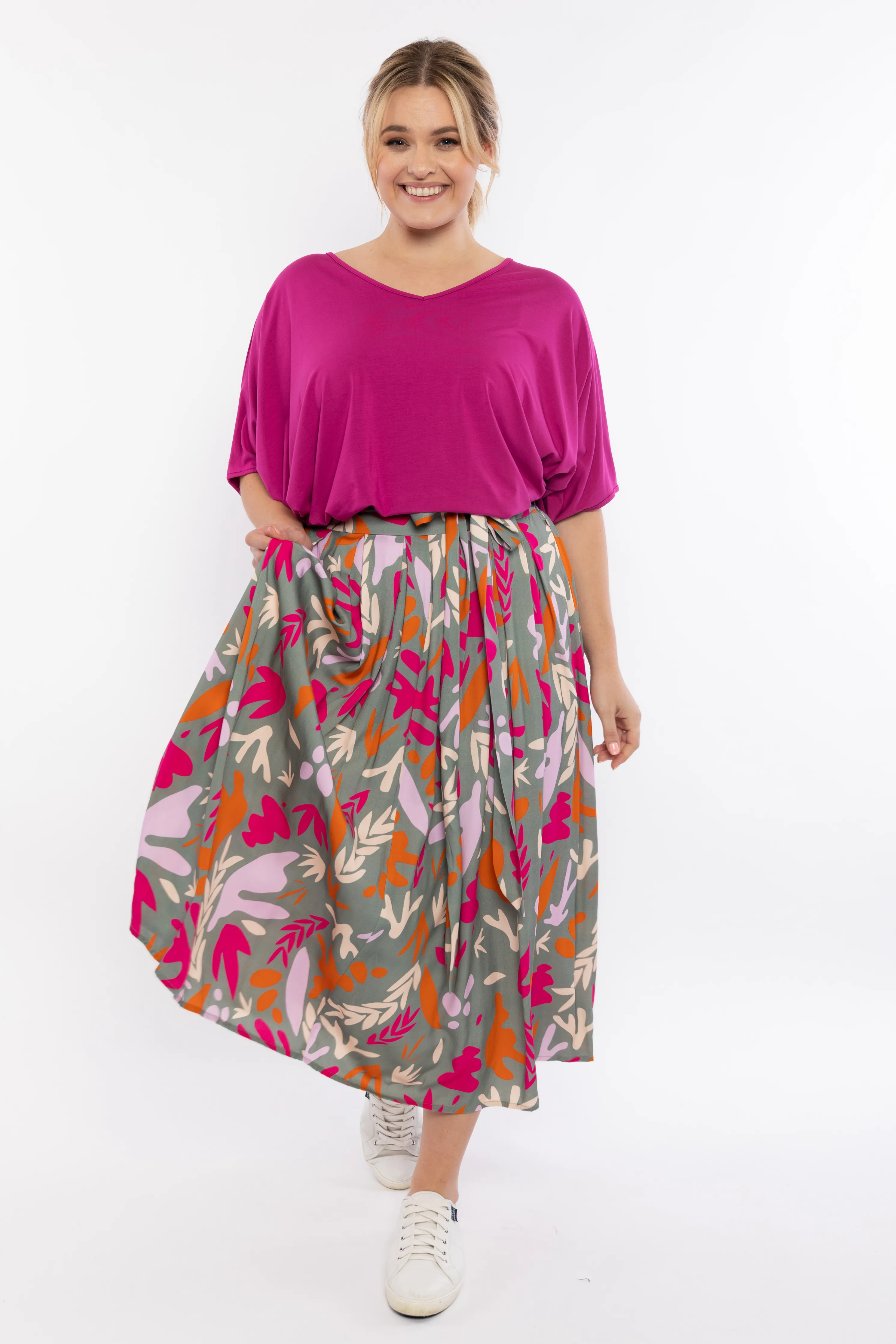 Twirl Tie Skirt | Coral Cove | FINAL SALE