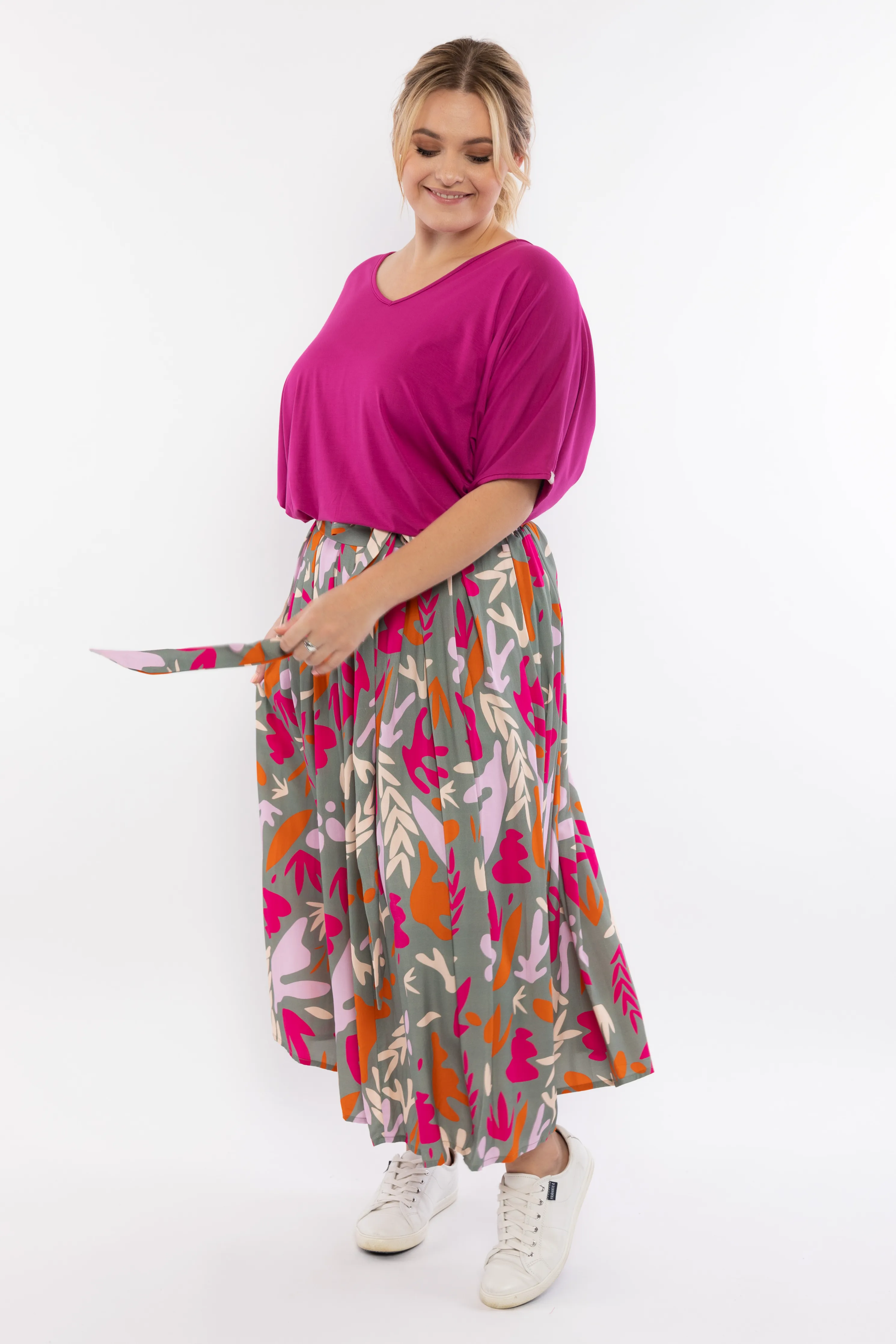 Twirl Tie Skirt | Coral Cove | FINAL SALE