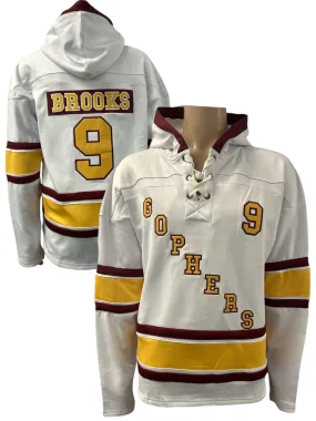 University of Minnesota Golden Gophers Official Herb Brooks Player Hockey Lace hoody