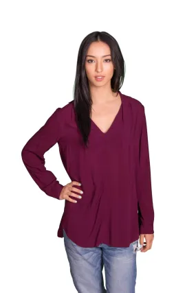 Velvet by Graham & Spencer Sarafina Challis Peasant Tunic