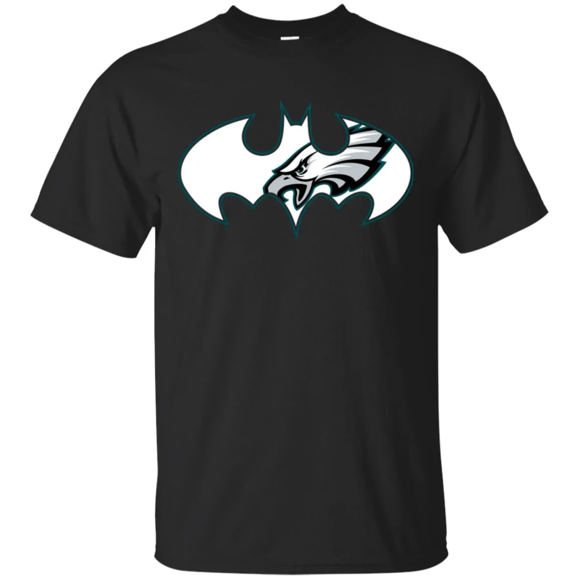 We Are The Philadelphia Eagles Batman Nfl Mashup Men Cotton T-Shirt