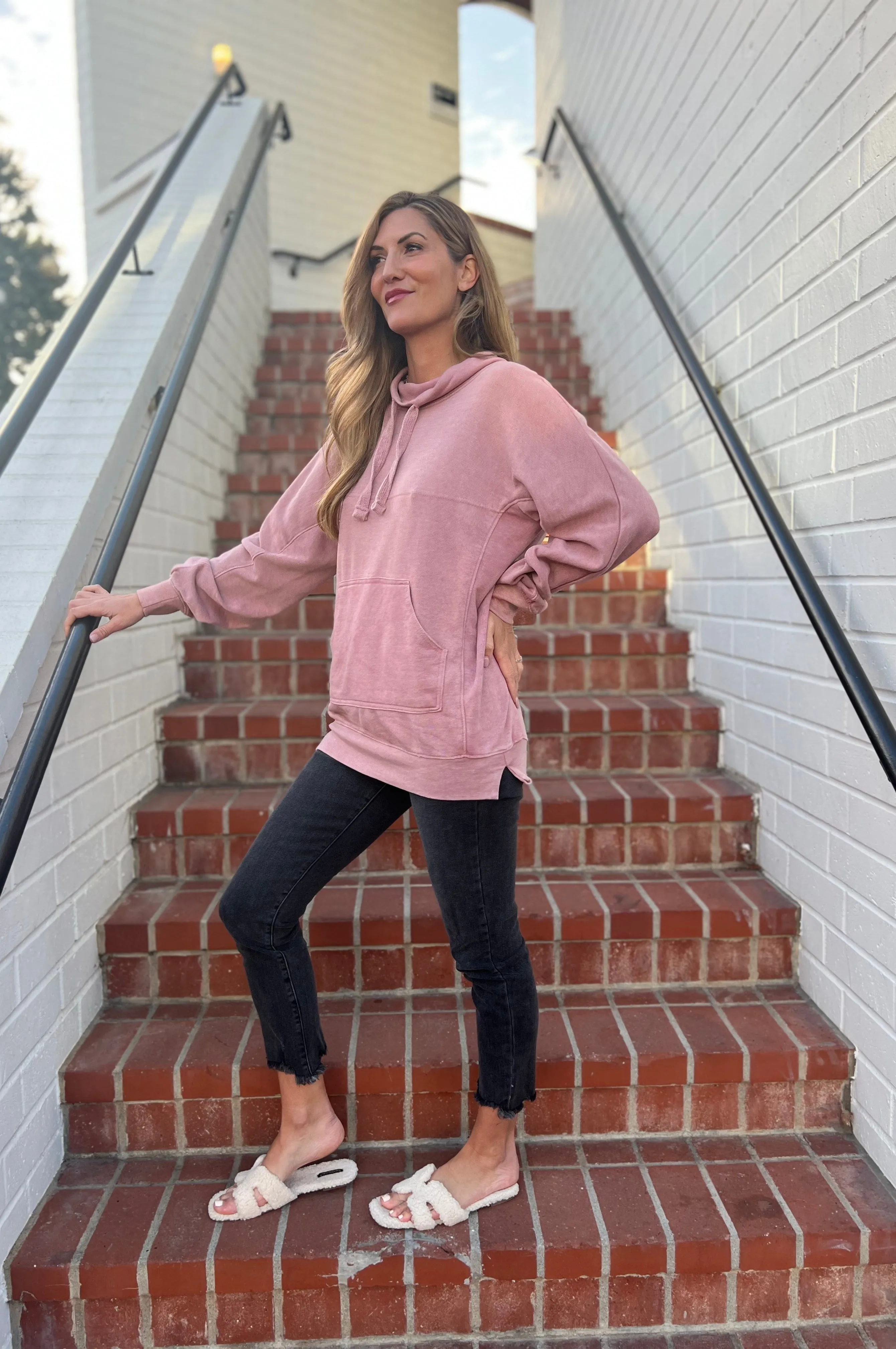 Weekender Pink Pullover