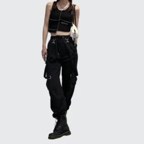 Women's Cargo Pants With Straps