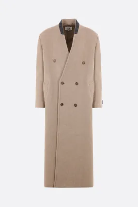 wool blend oversize coat