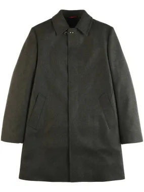 wool-cashmere single-breasted coat