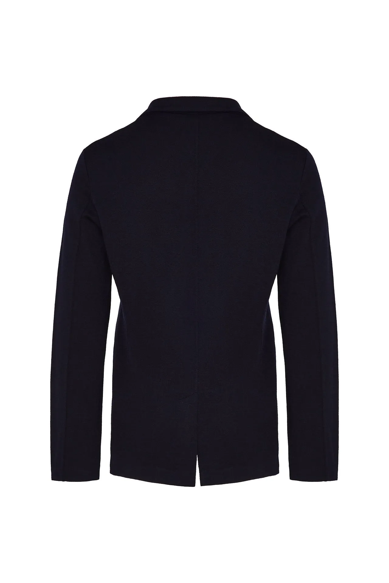 Wool Traveler Blazer in Midnight